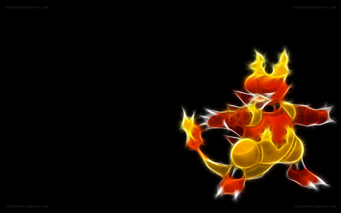 Flame-like Charizard design