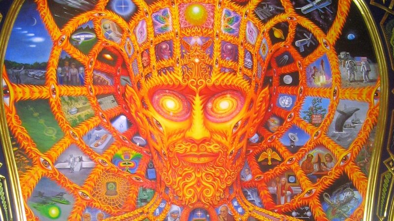 Flame-like Face with Scenes