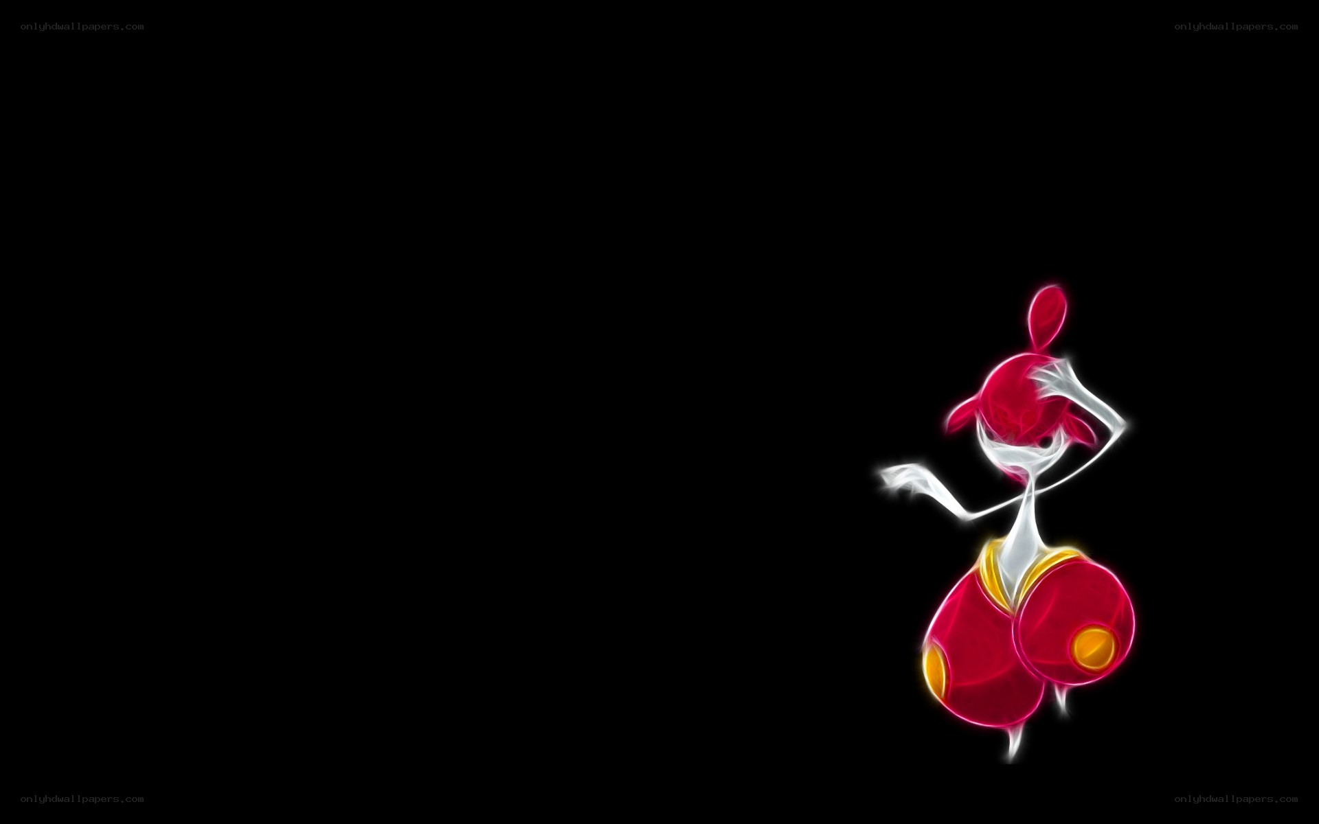 Flame-like Pokémon character