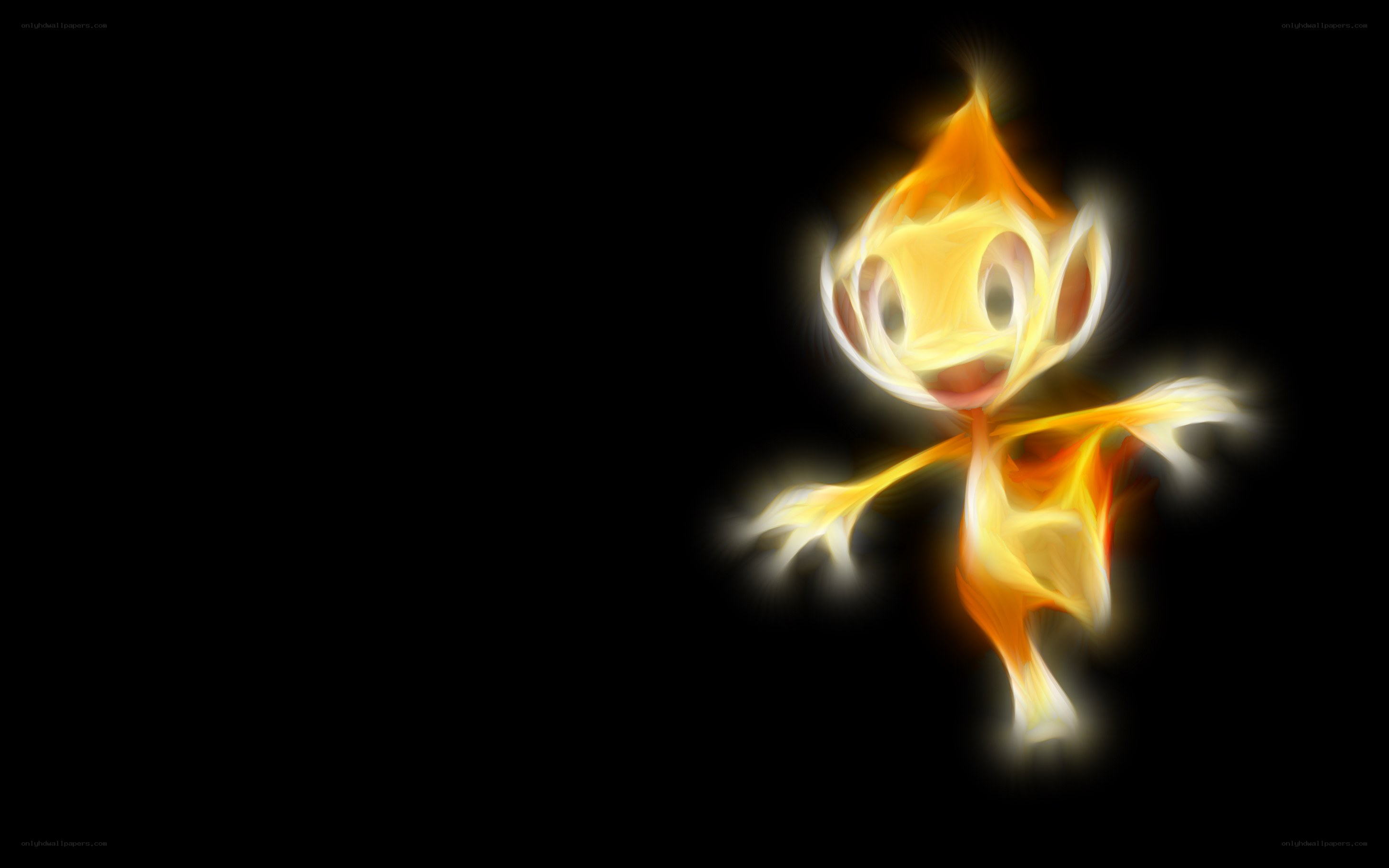 Flame-like Pokémon character