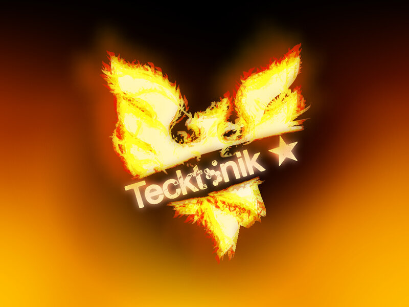 flame logo with text