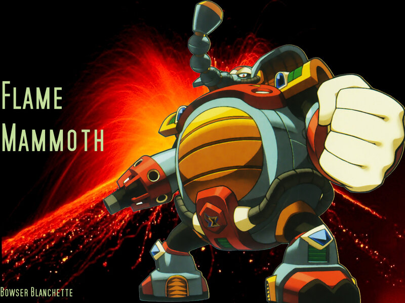 Flame Mammoth character