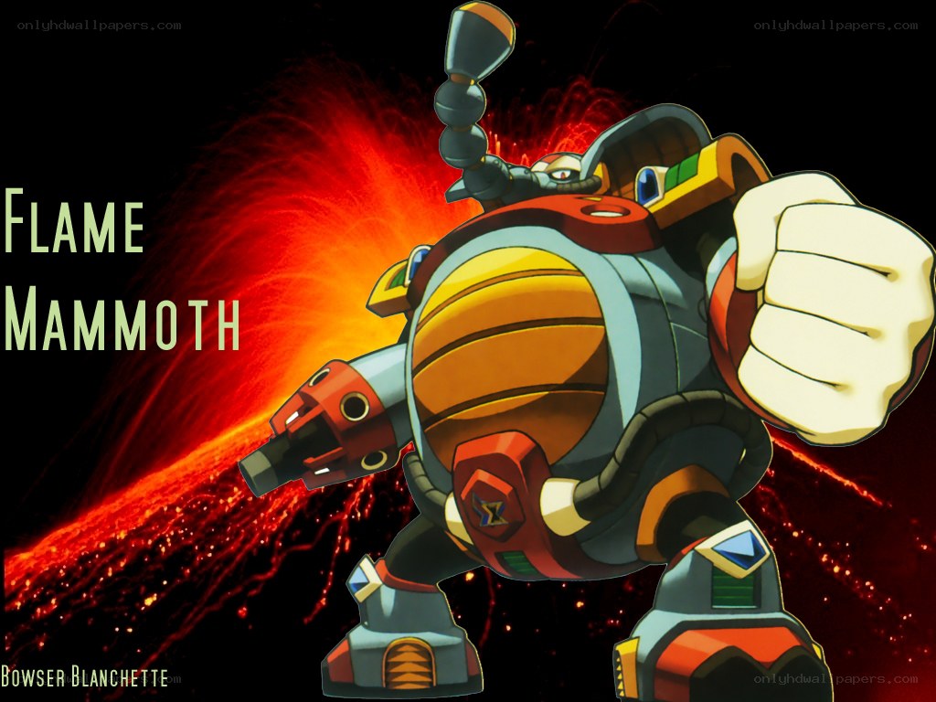 Flame Mammoth character