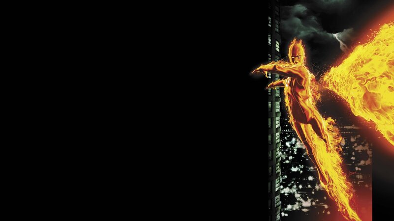 Flame-man Flying