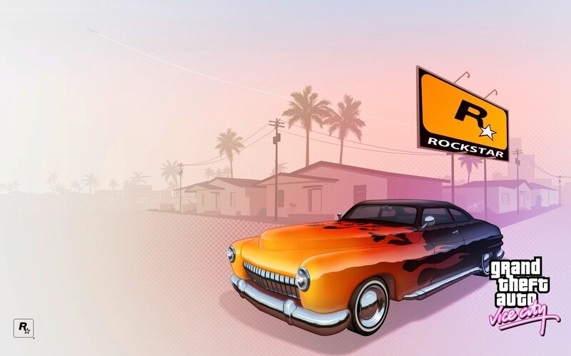 Flame-painted Car — Orange