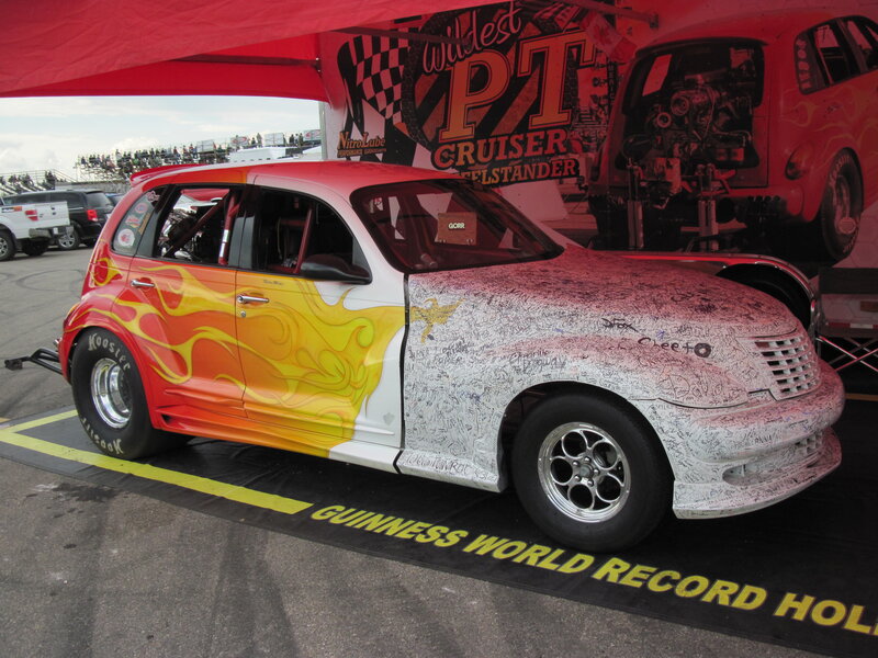 Flame-painted Race Car — Red