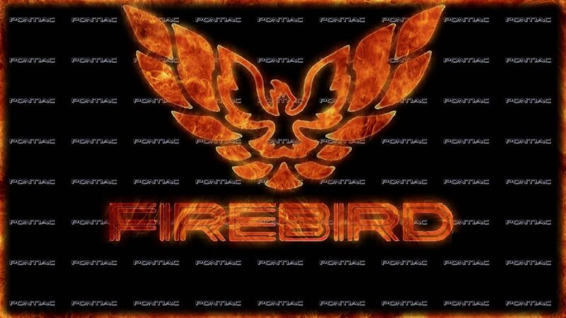 Flame Phoenix Logo — Black