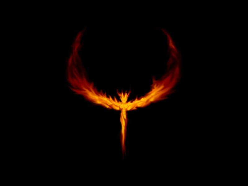flame phoenix symbol