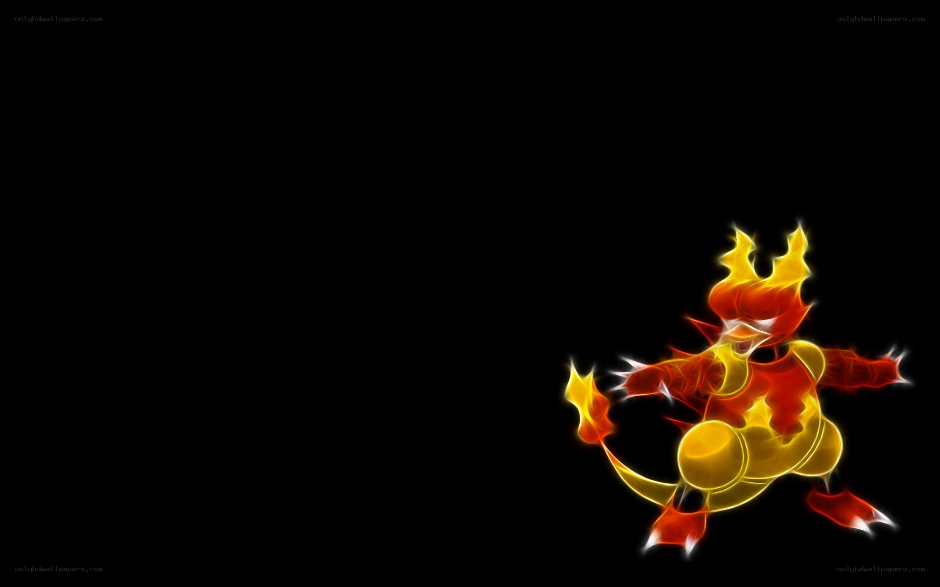 Flame Pokémon artwork