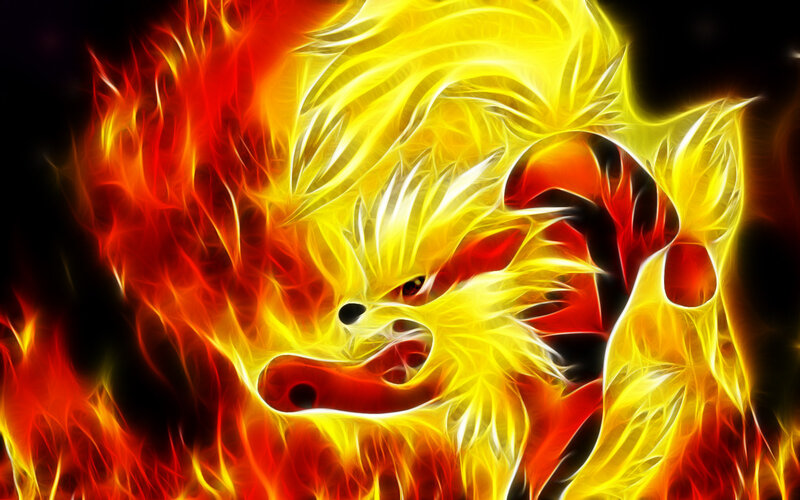 Flame Pokémon artwork