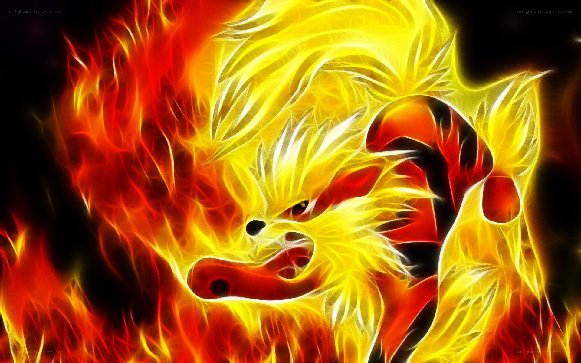 Flame Pokémon artwork