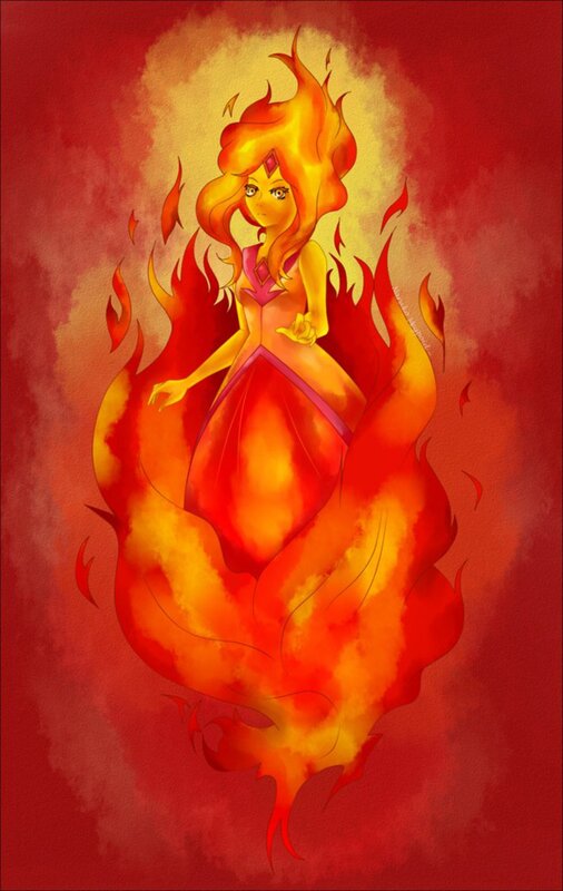 Flame Princess artwork