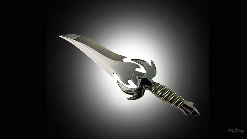 Flame-shaped Dagger