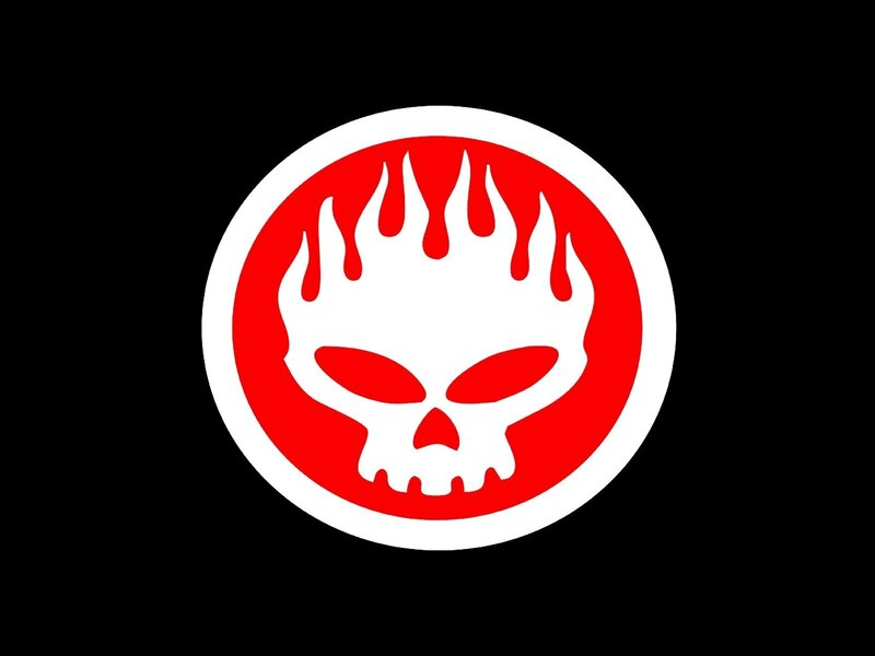 flame skull logo
