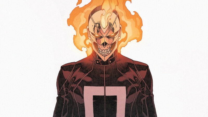 Flame-skulled Character