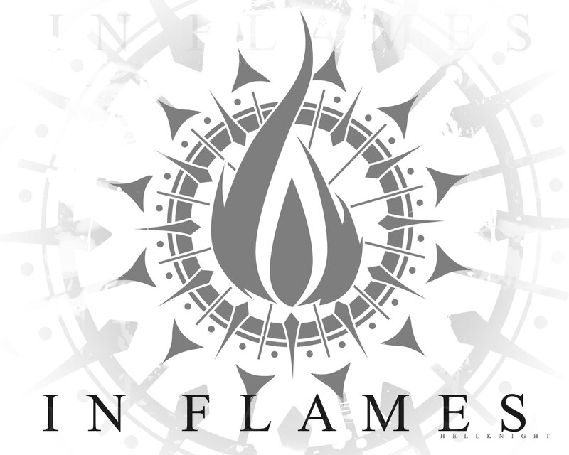 Flame Symbol Logo — Gray