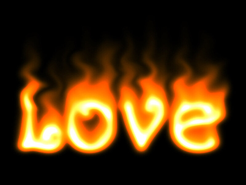 Flame Text
