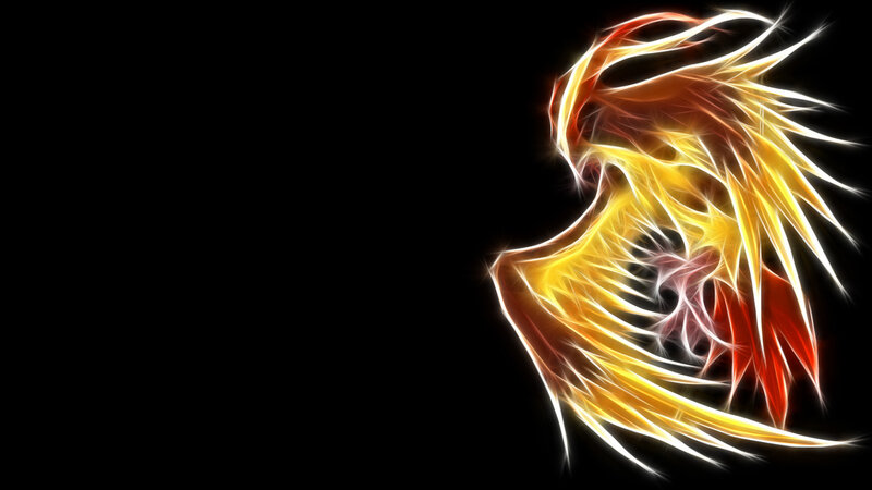 Flame-winged Creature — Yellow