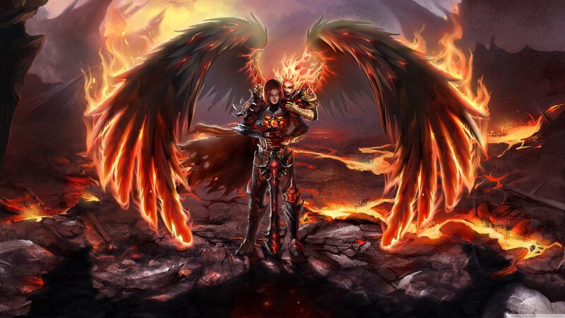 flame-winged warrior