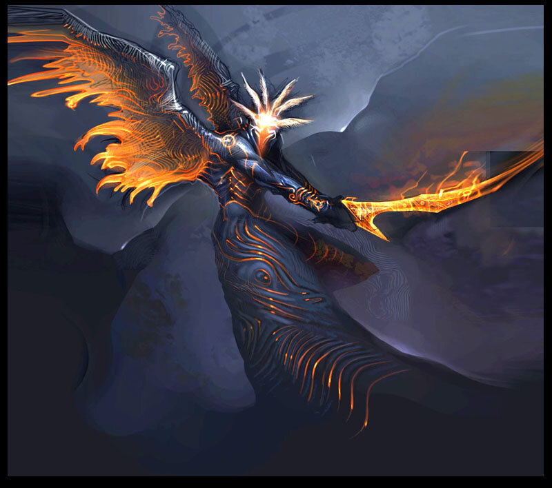 flame-winged warrior