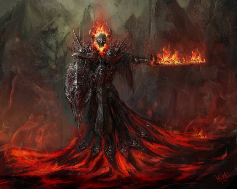 Flame-wreathed Demon