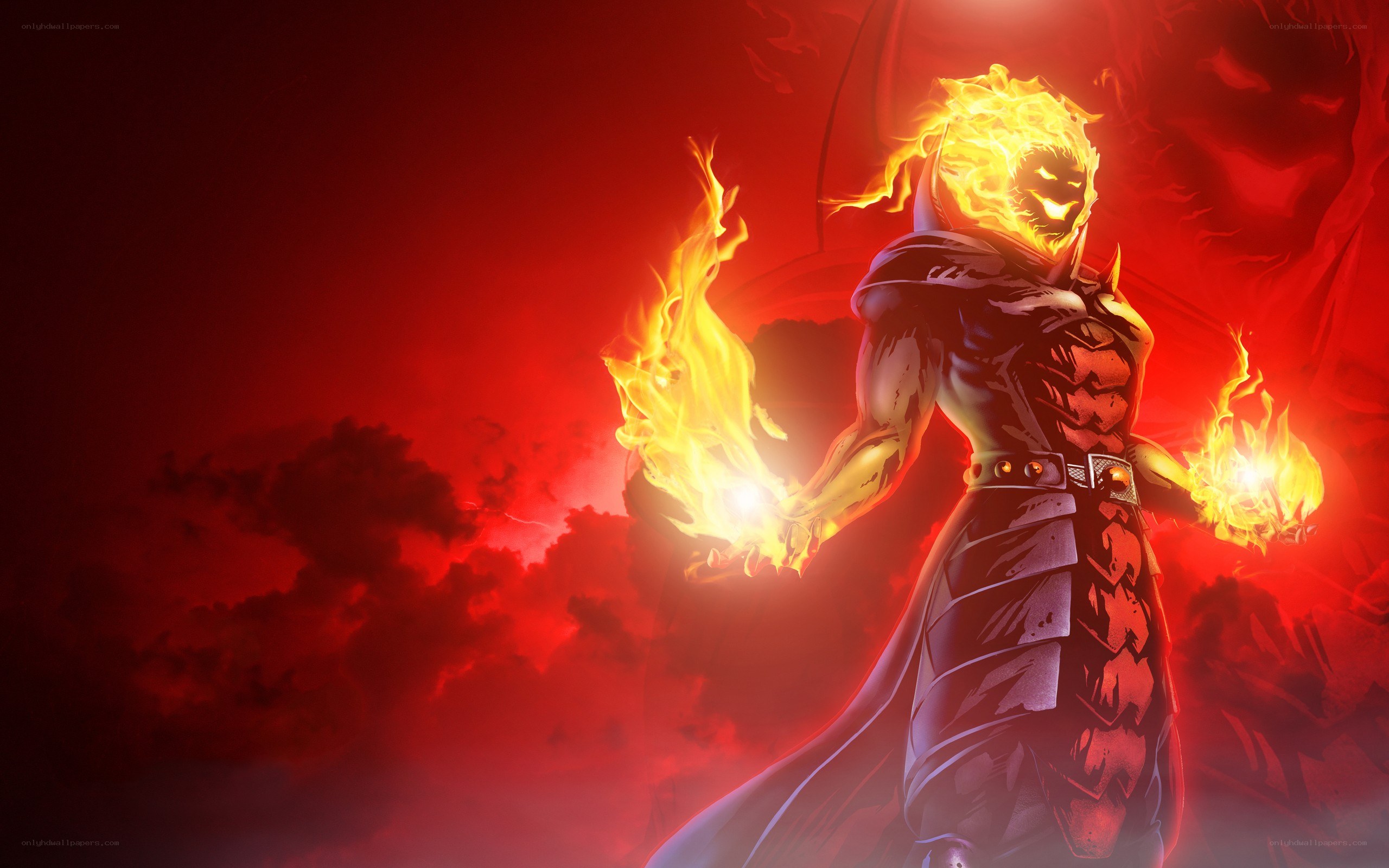 flame-wreathed warrior