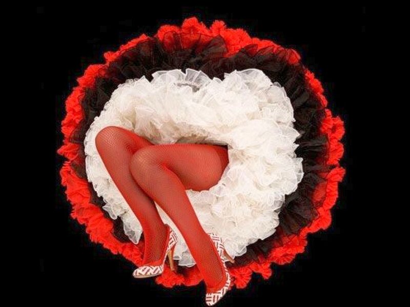 flamenco dancer in ruffled skirt