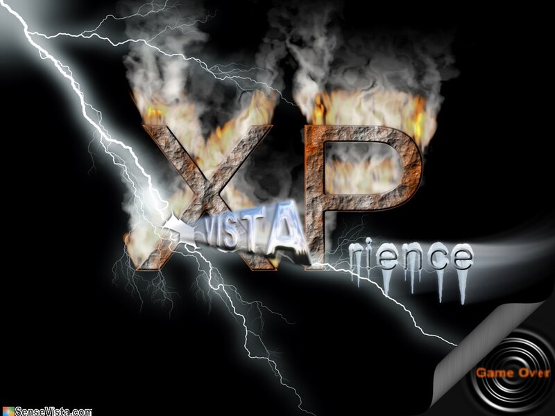 Flames and Lightning Around Text