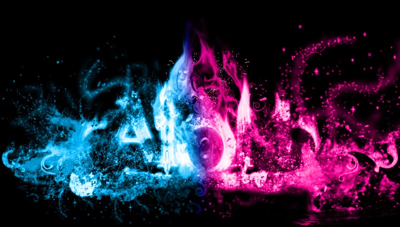 Flames and Particles