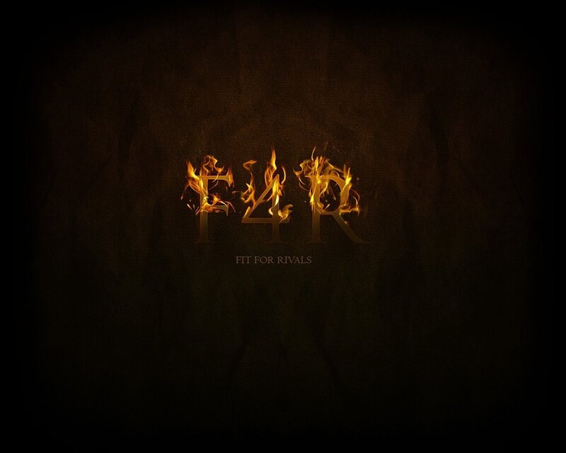 Flames Forming Letters