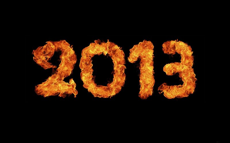 Flames Forming Numbers — Orange