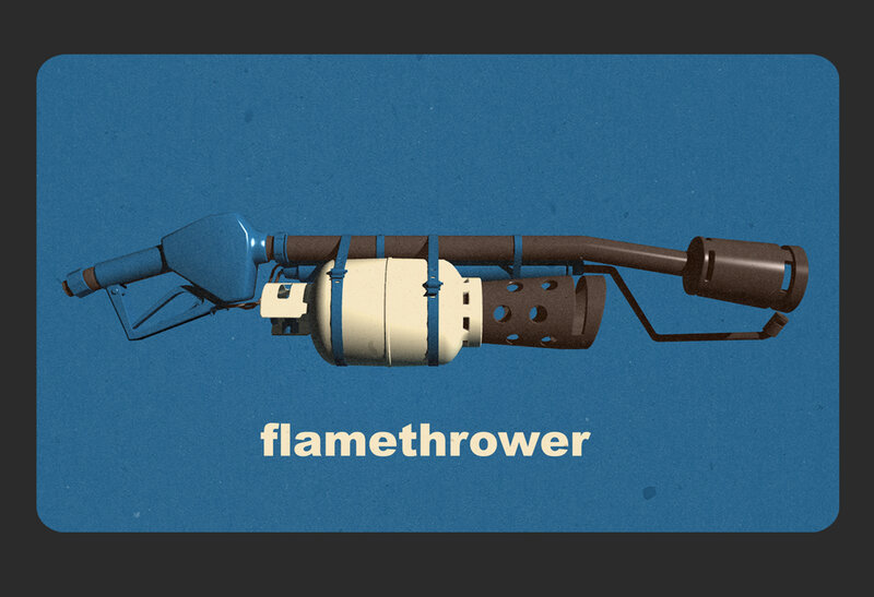 flamethrower device