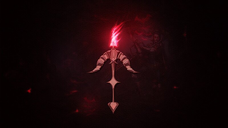 Flaming Bow Weapon