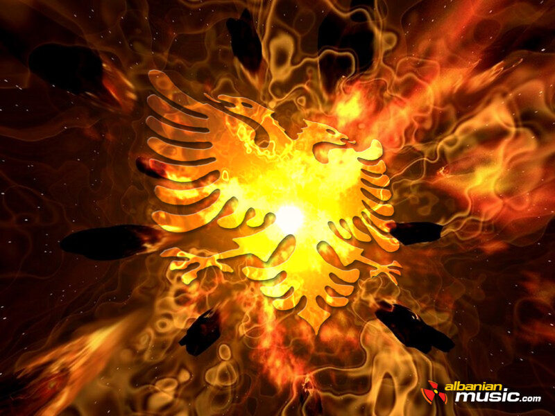 Flaming Double-headed Eagle
