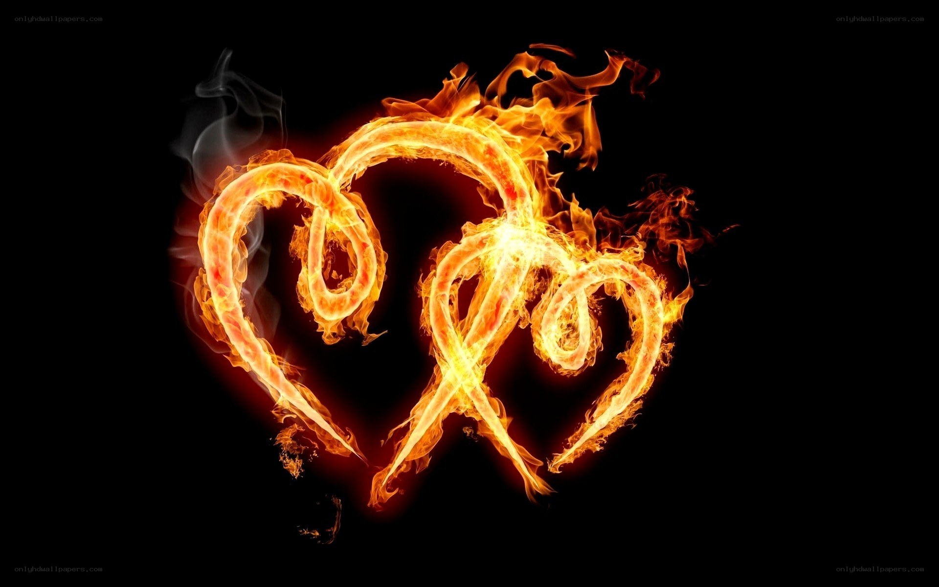 flaming heart symbols