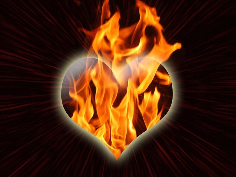 Flaming Heart