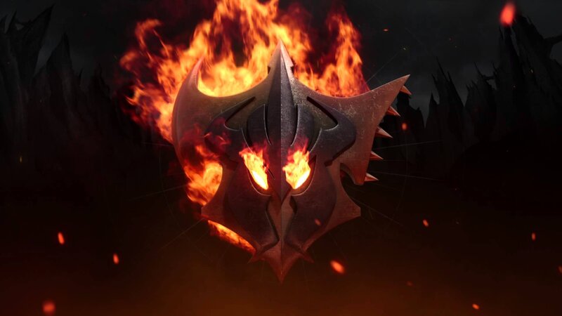 Flaming Mask Logo