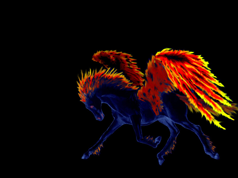 Flaming Pegasus