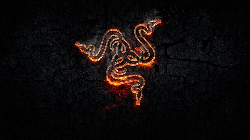 Flaming Razer Logo