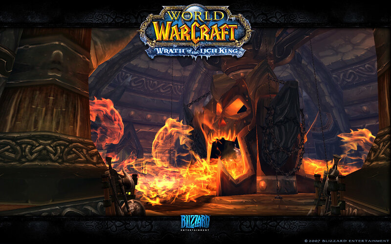 Flaming Skull Gate
