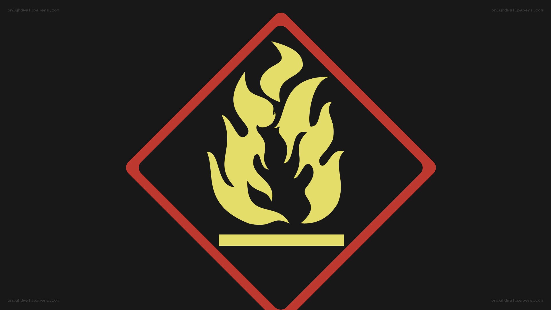 flammable hazard symbol