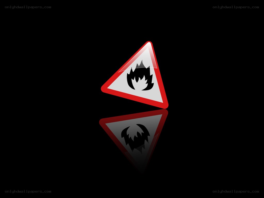 flammable warning sign
