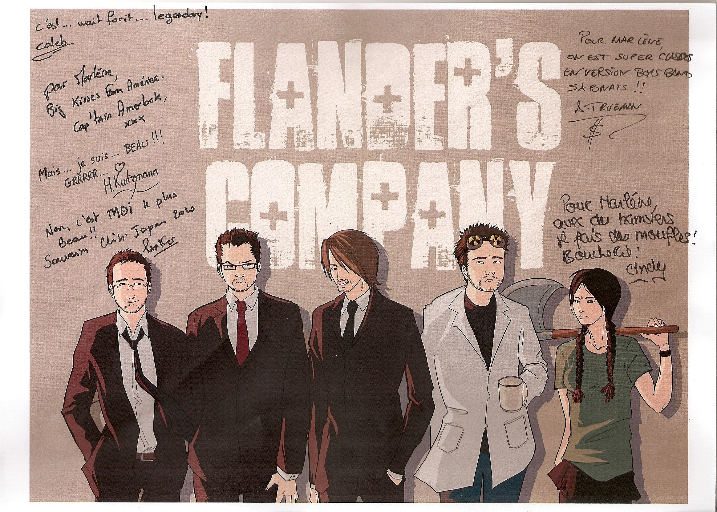 Flander's Company artwork