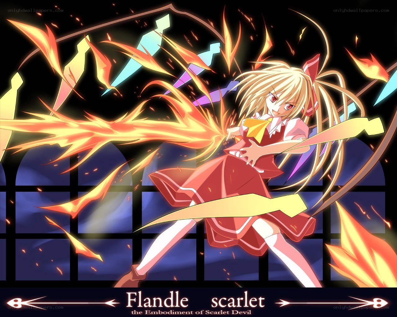 Flandle Scarlet in action