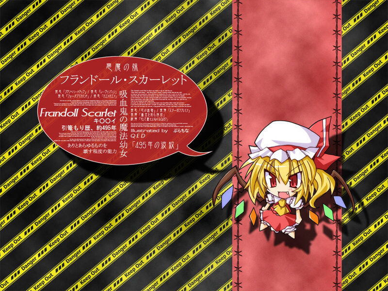 Flandre Scarlet character art