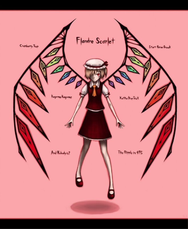 Flandre Scarlet with wings