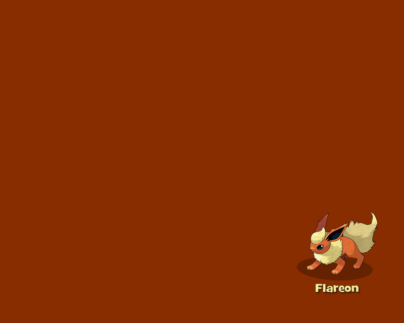 Flareon character wallpaper