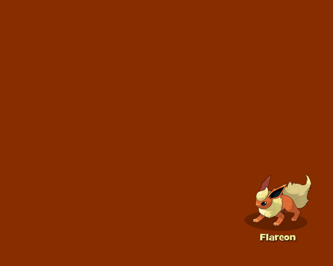 Flareon character wallpaper