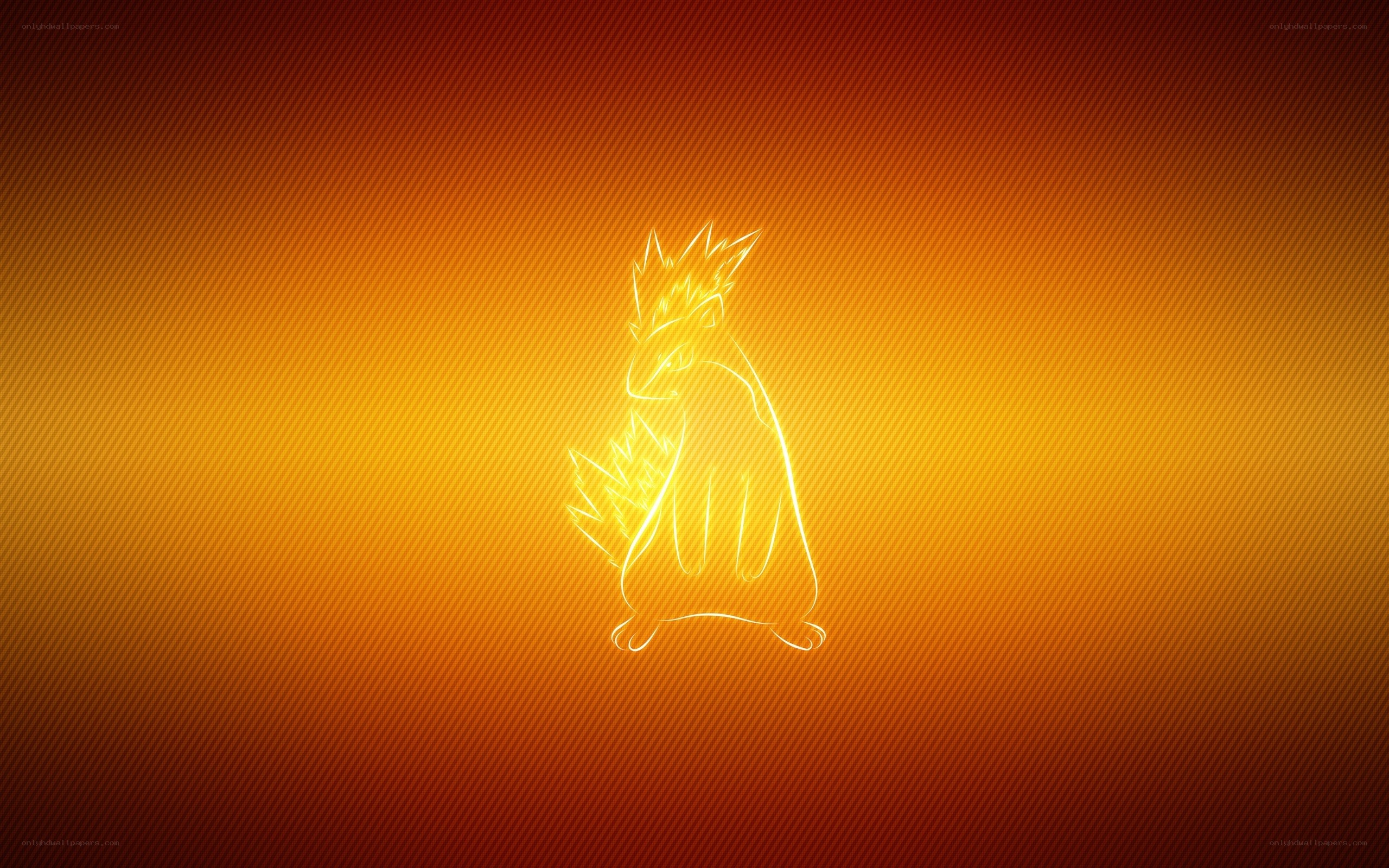 Flareon glowing outline