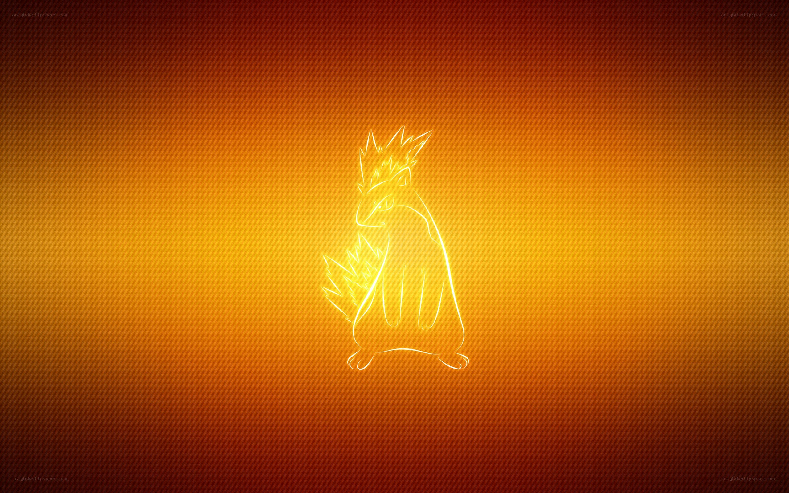 Flareon glowing outline